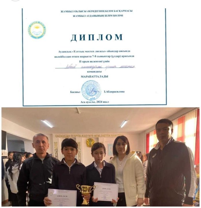 АУДАНДЫҚ "МЕКТЕП ЛИГАСЫ" 🥈